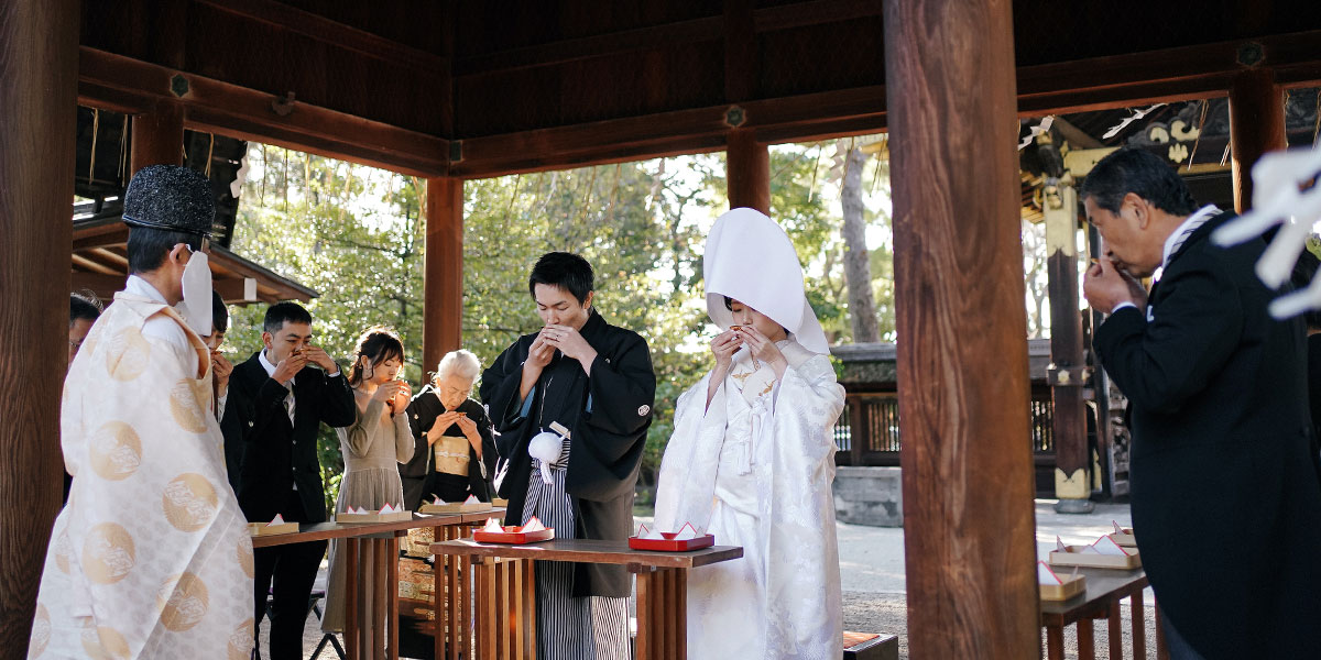 神社挙式＋和装ロケーション撮影プラン