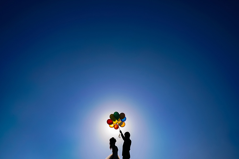 洋装前撮り/フォトウェディング撮影事例 (1)