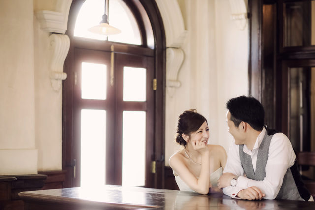 長崎市旧香港上海銀行長崎支店記念館（長崎）の前撮り/フォトウェディング ロケーション撮影事例