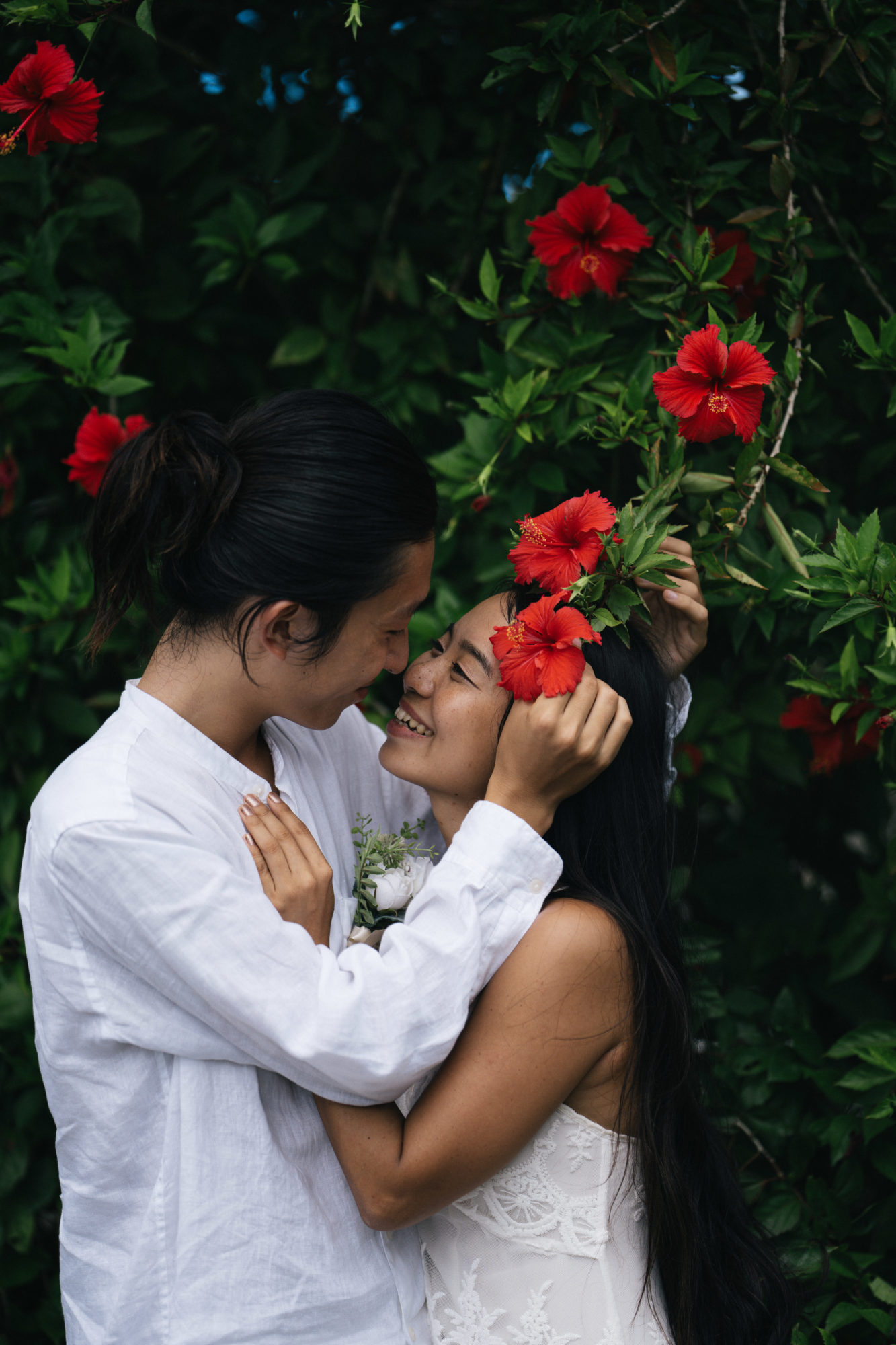 沖縄・宮古島の前撮り/フォトウェディングのロケーション撮影