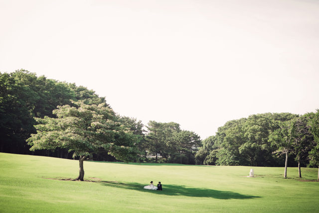 根岸森林公園（神奈川）の前撮り/フォトウェディング ロケーション撮影事例