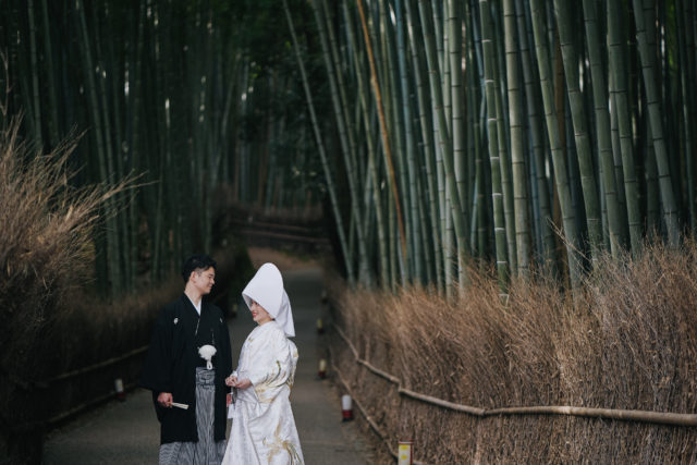 嵐山（京都）の前撮り/フォトウェディング ロケーション撮影事例