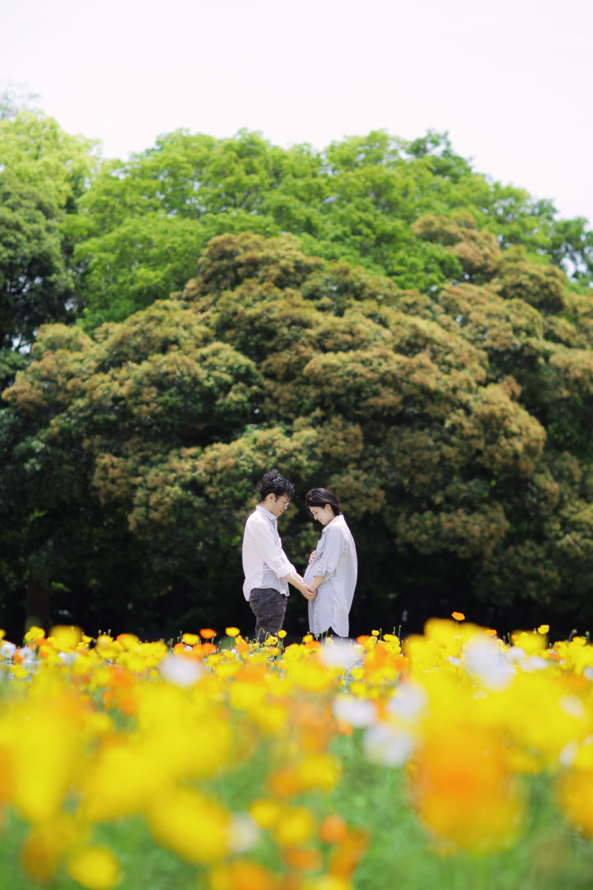 の前撮り/フォトウェディングのロケーション撮影