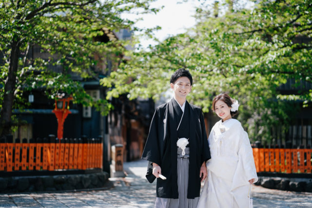 京都祇園の前撮り・フォトウェディング