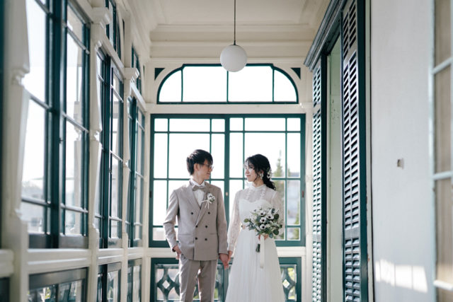 グッゲンハイム邸（兵庫）の前撮り/フォトウェディング ロケーション撮影事例