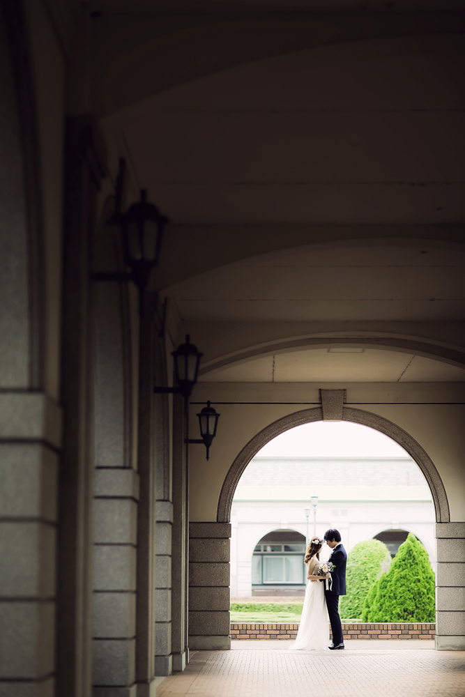 の前撮り/フォトウェディングのロケーション撮影