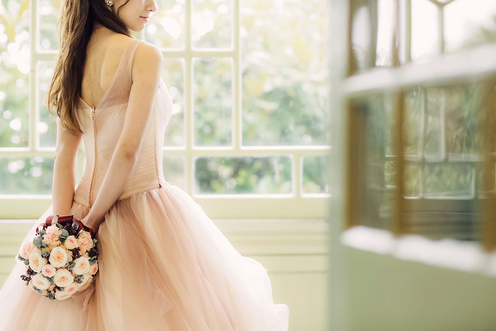 神戸・萌黄の館の前撮り/フォトウェディングのロケーション撮影 | 洋館の中はどこを見ても可愛い雰囲気が溢れています。