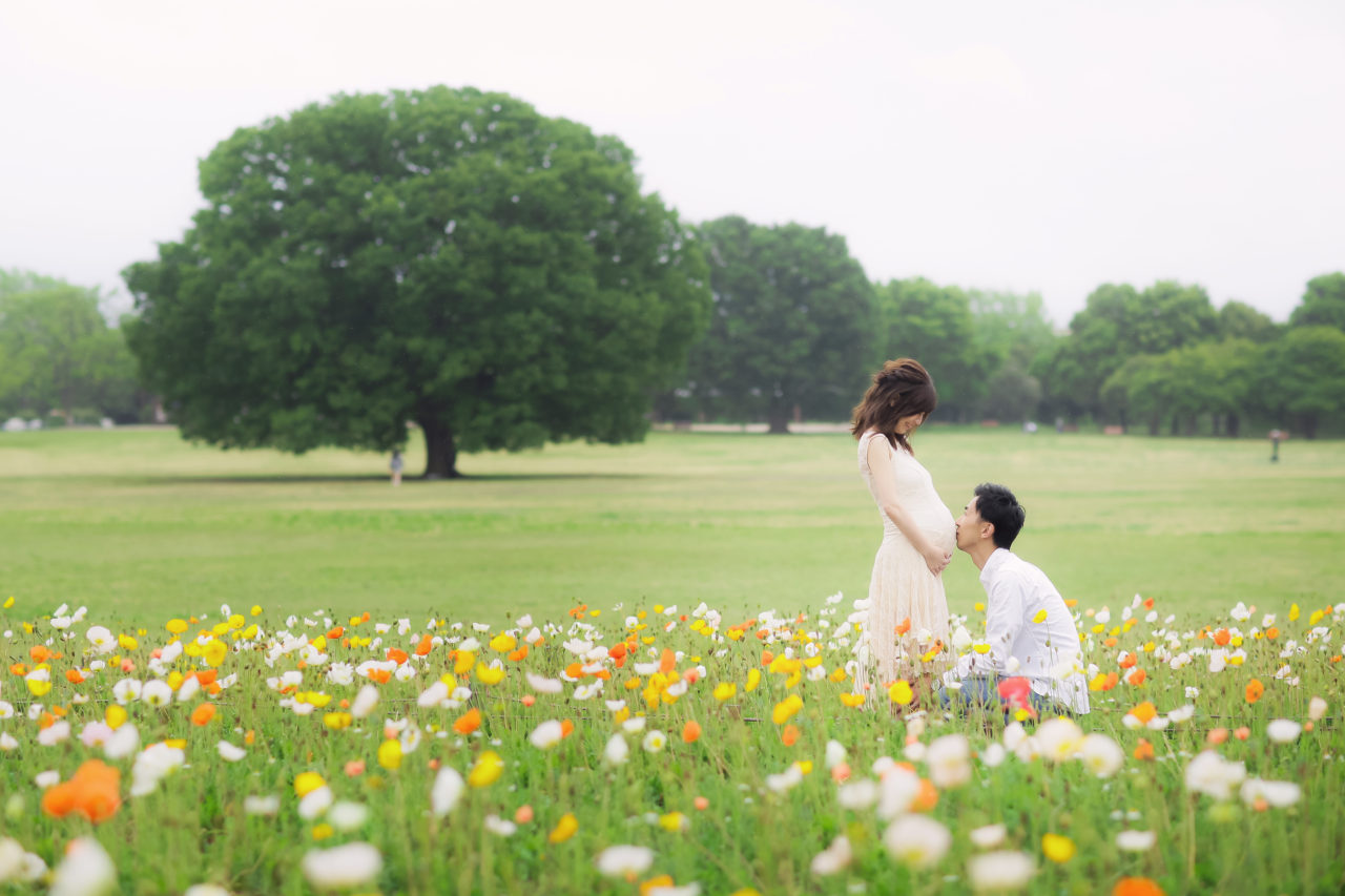の前撮り/フォトウェディングのロケーション撮影