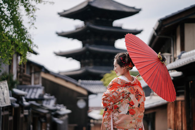 八坂（京都）の前撮り/フォトウェディング ロケーション撮影事例