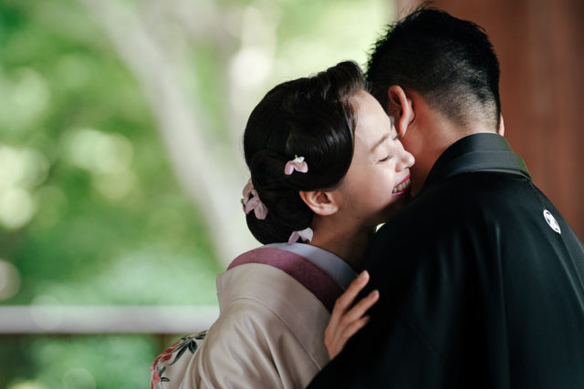 京都・東福寺・方丈庭園の前撮り/フォトウェディングのロケーション撮影 | 和装でもふたりらしさを残して。