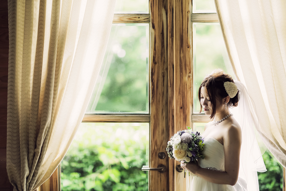 の前撮り/フォトウェディングのロケーション撮影