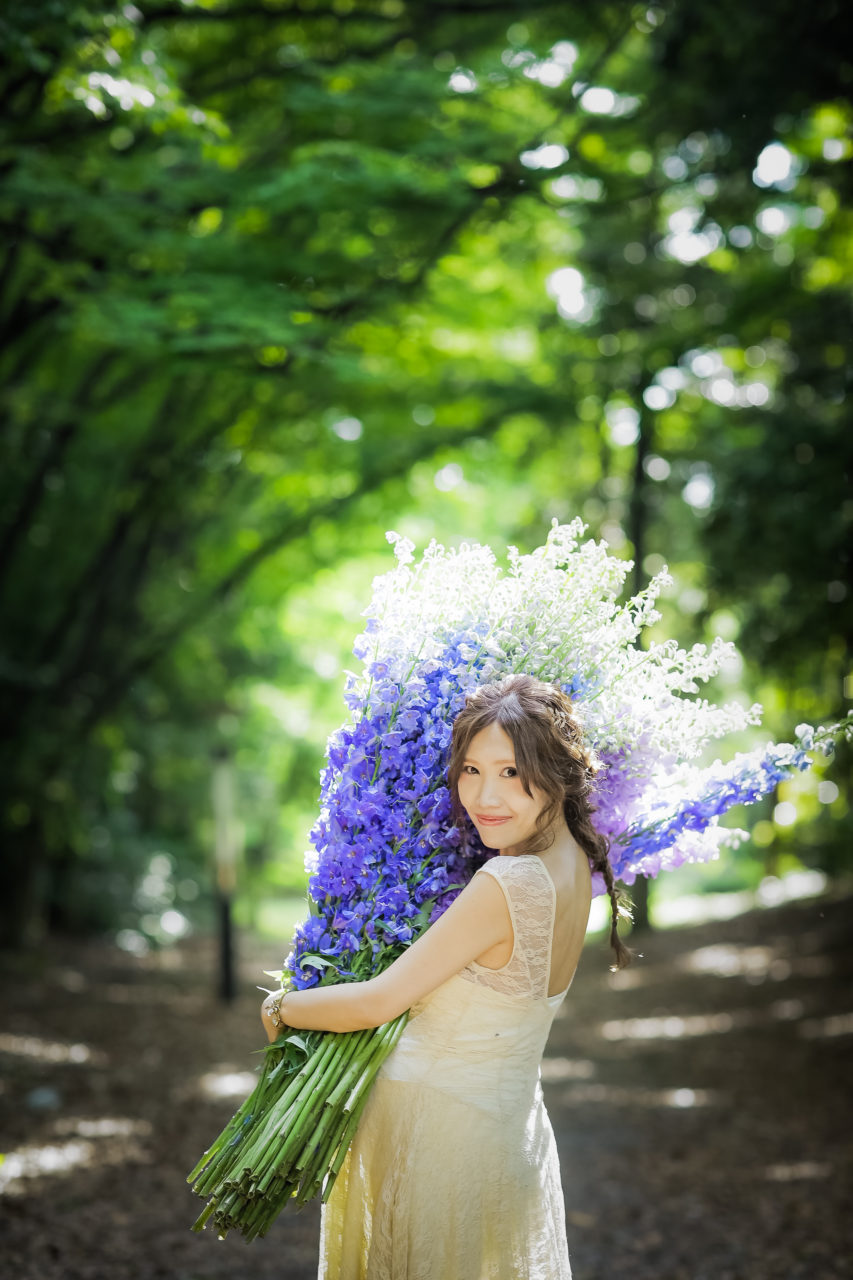 の前撮り/フォトウェディングのロケーション撮影