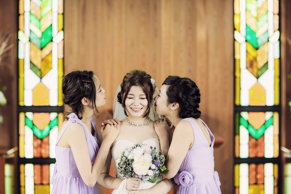 の前撮り/フォトウェディングのロケーション撮影