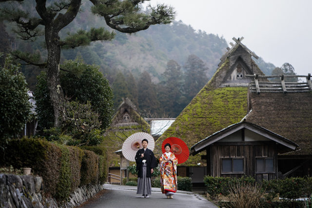 美山（京都）の前撮り/フォトウェディング ロケーション撮影事例