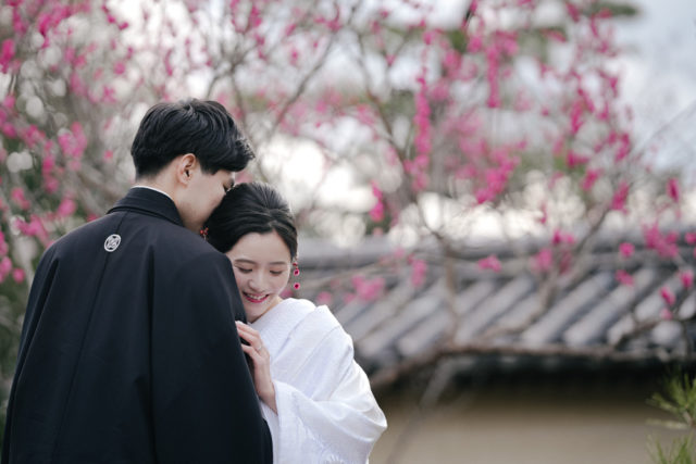 梅宮大社（京都）の前撮り/フォトウェディング ロケーション撮影事例