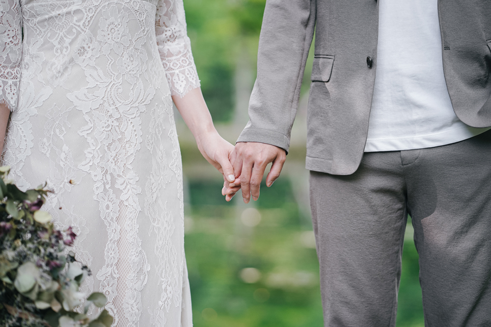 北海道・鳥沼公園の前撮り/フォトウェディングのロケーション撮影 | 広がる大自然の中で。