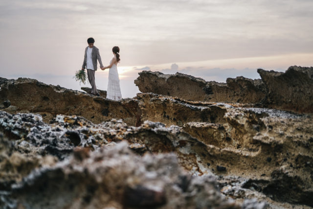 五色浜（京丹後）の前撮り/フォトウェディング ロケーション撮影事例