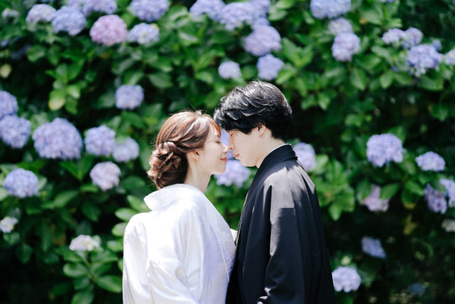 鎌倉（神奈川）の前撮り/フォトウェディング ロケーション撮影事例