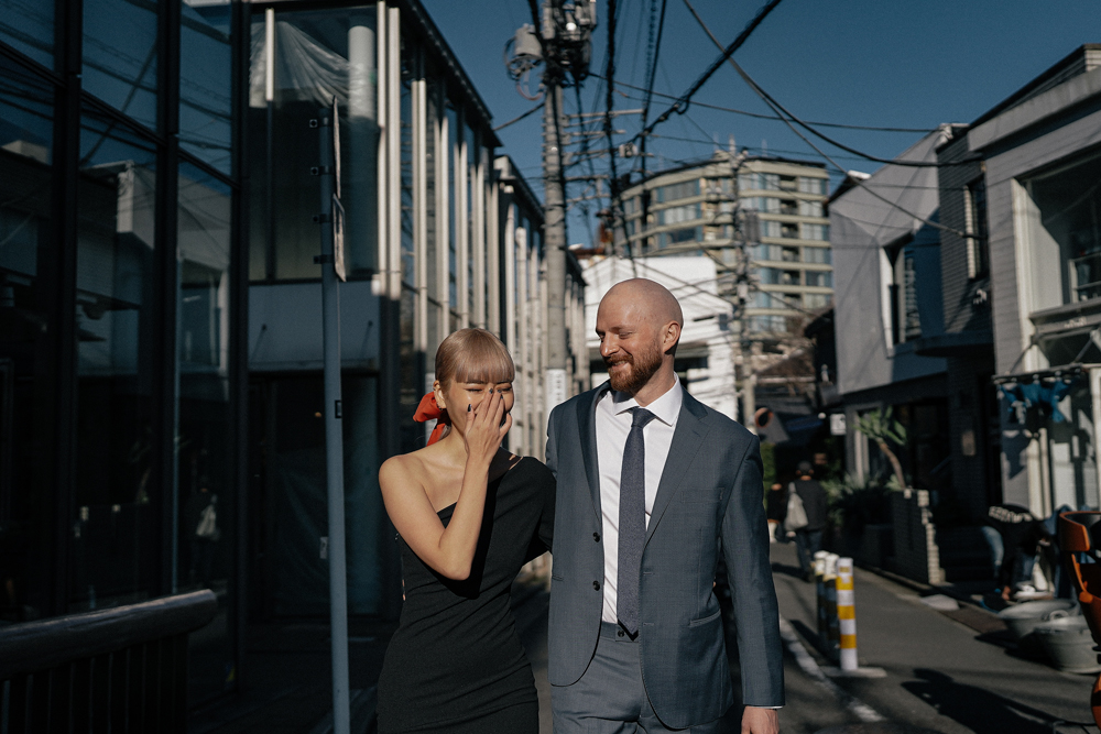 東京・代官山の前撮り/フォトウェディングのロケーション撮影 | 自分たちらしさが一番写るウェディングスタイルで。