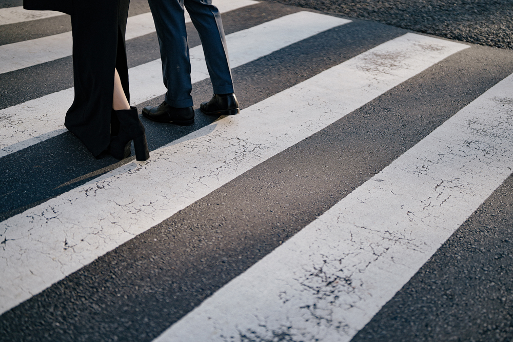 東京・代官山の前撮り/フォトウェディングのロケーション撮影 | おしゃれな街でおしゃれな靴を履いて◎