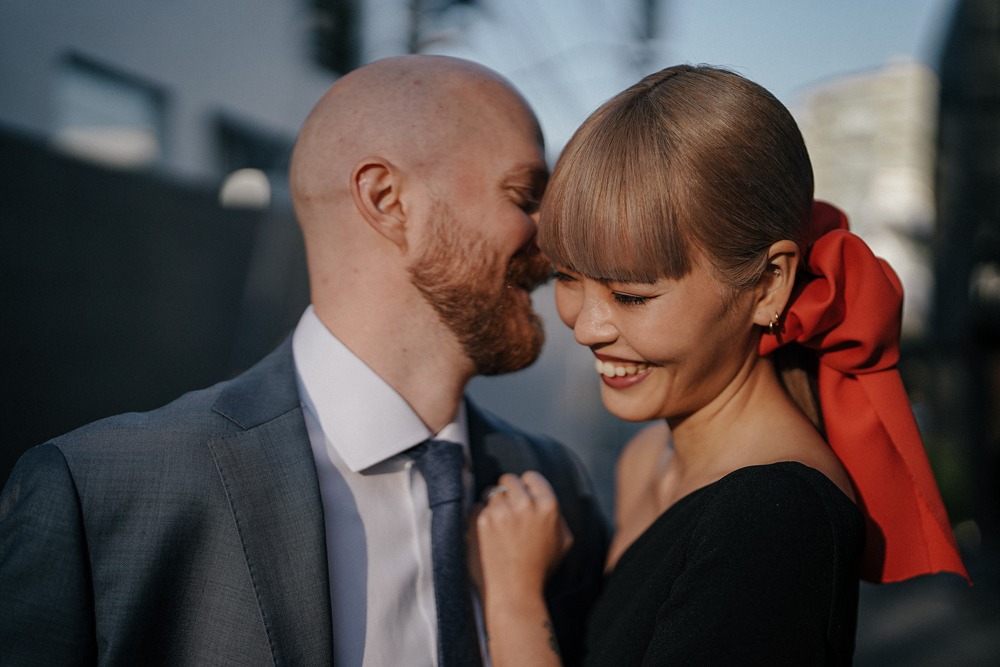 東京・代官山の前撮り/フォトウェディングのロケーション撮影 | 二人らしさが一番出る二人のスタイルで。