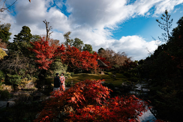 京都妙心寺退蔵院の前撮り・フォトウェディング