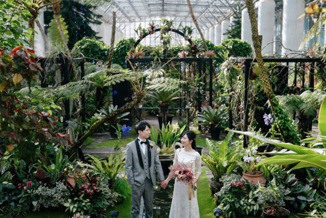 淡路夢舞台（兵庫）の前撮り/フォトウェディング ロケーション撮影事例