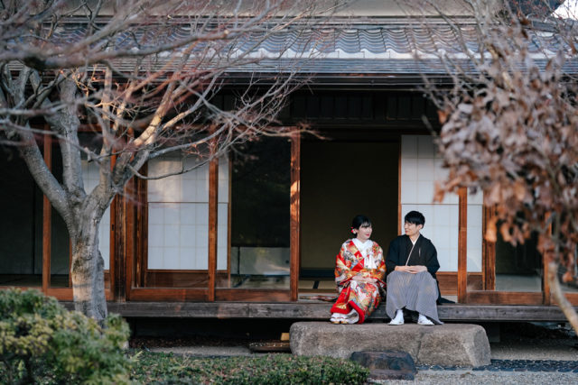須磨離宮公園（兵庫）の前撮り/フォトウェディング ロケーション撮影事例