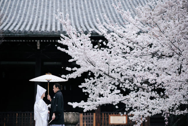 立本寺（京都）の前撮り/フォトウェディング ロケーション撮影事例