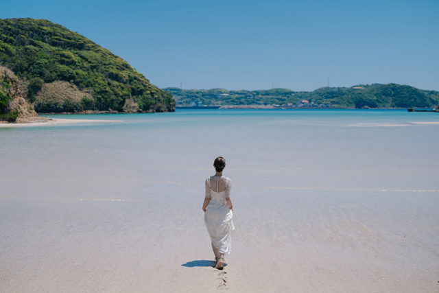 壱岐島（長崎）の前撮り/フォトウェディング ロケーション撮影事例