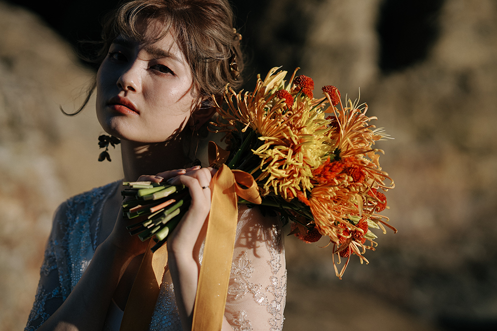 の前撮り/フォトウェディングのロケーション撮影