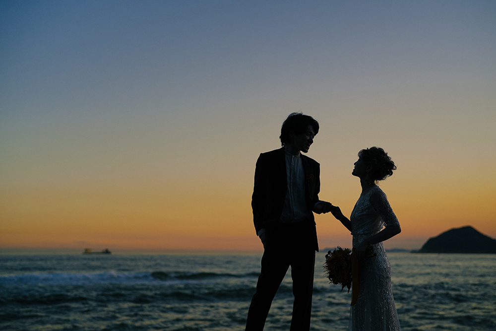 の前撮り/フォトウェディングのロケーション撮影