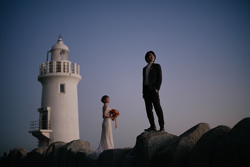 の前撮り/フォトウェディングのロケーション撮影