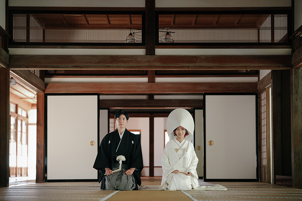 静岡・法多山尊永寺の前撮り/フォトウェディングのロケーション撮影 | 憧れの和装ショットも。