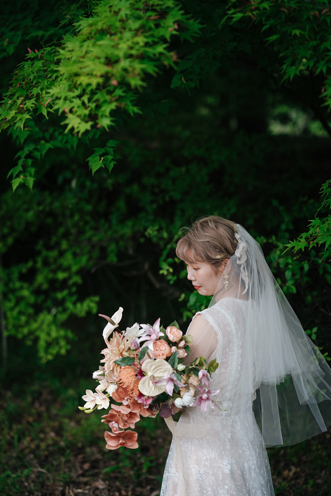 兵庫・再度公園の前撮り/フォトウェディングのロケーション撮影 | ベールがおしゃれ。
