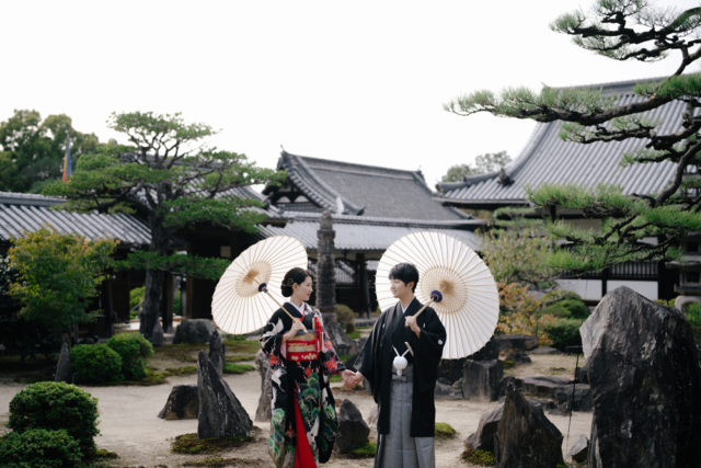 興聖寺（京都）の前撮り/フォトウェディング ロケーション撮影事例