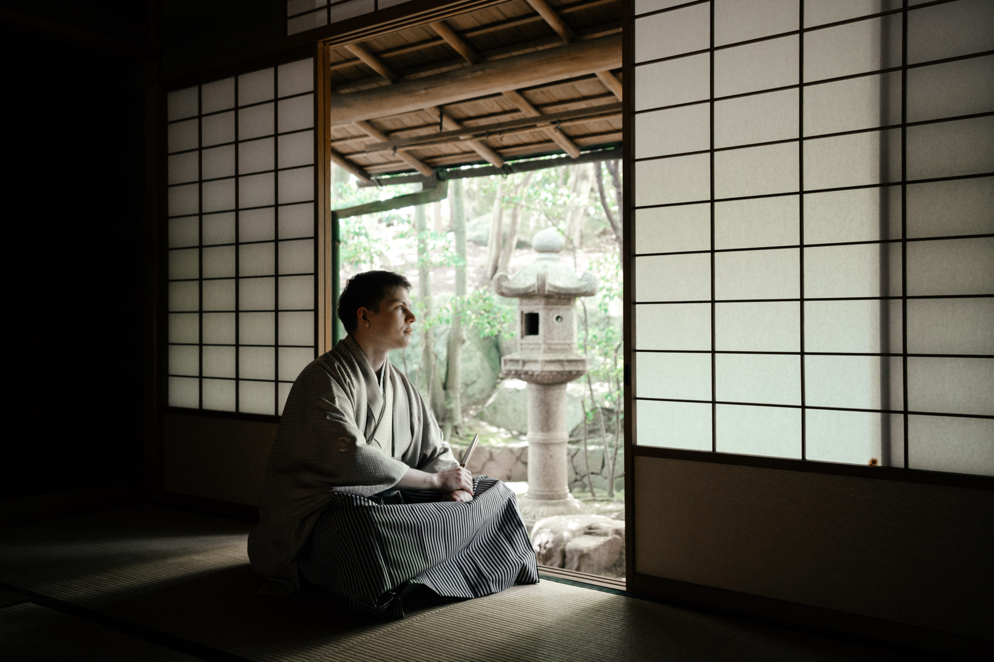 福岡・大濠公園 日本庭園の前撮り/フォトウェディングのロケーション撮影