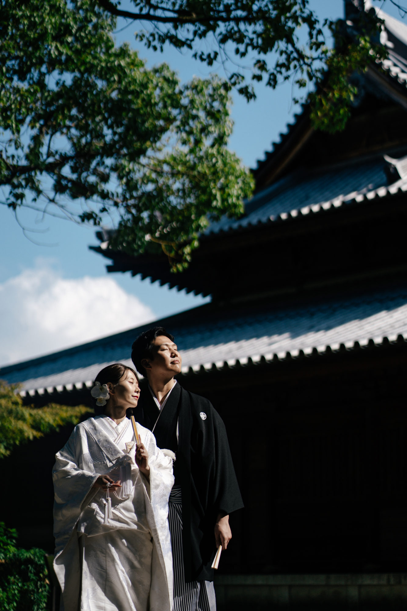 福岡・聖福寺の前撮り/フォトウェディングのロケーション撮影 | 福岡の和装前撮り。