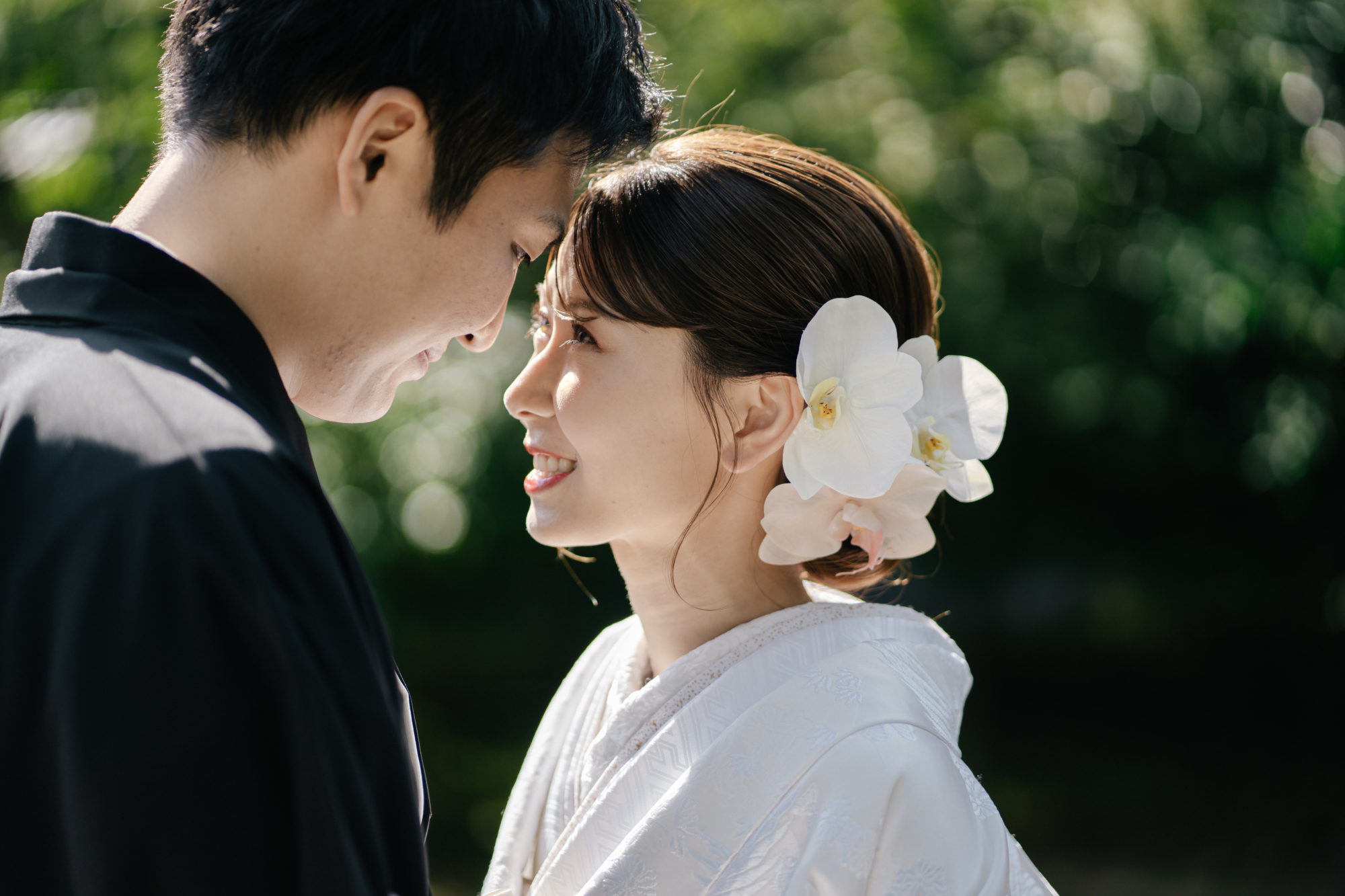 福岡・聖福寺の前撮り/フォトウェディングのロケーション撮影 | 福岡のお寺での和装前撮り。