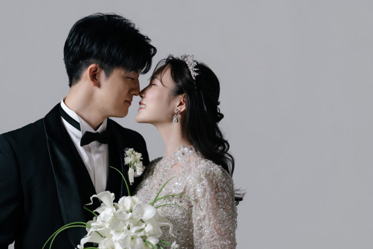 洋装前撮り/フォトウェディング | スタジオ撮影事例 (3)