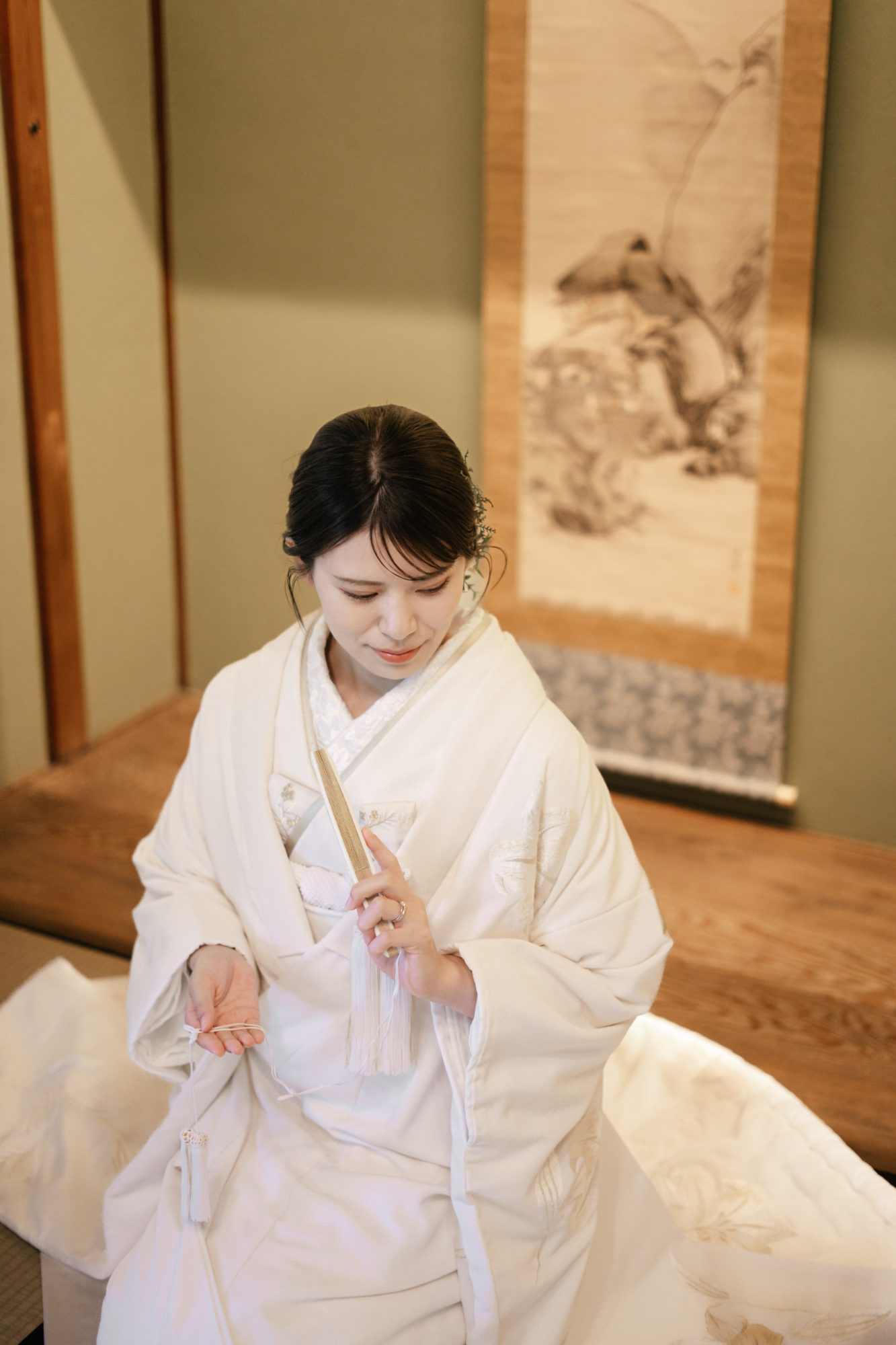 福岡・高宮南緑地の前撮り/フォトウェディングのロケーション撮影 | 白無垢とお茶室